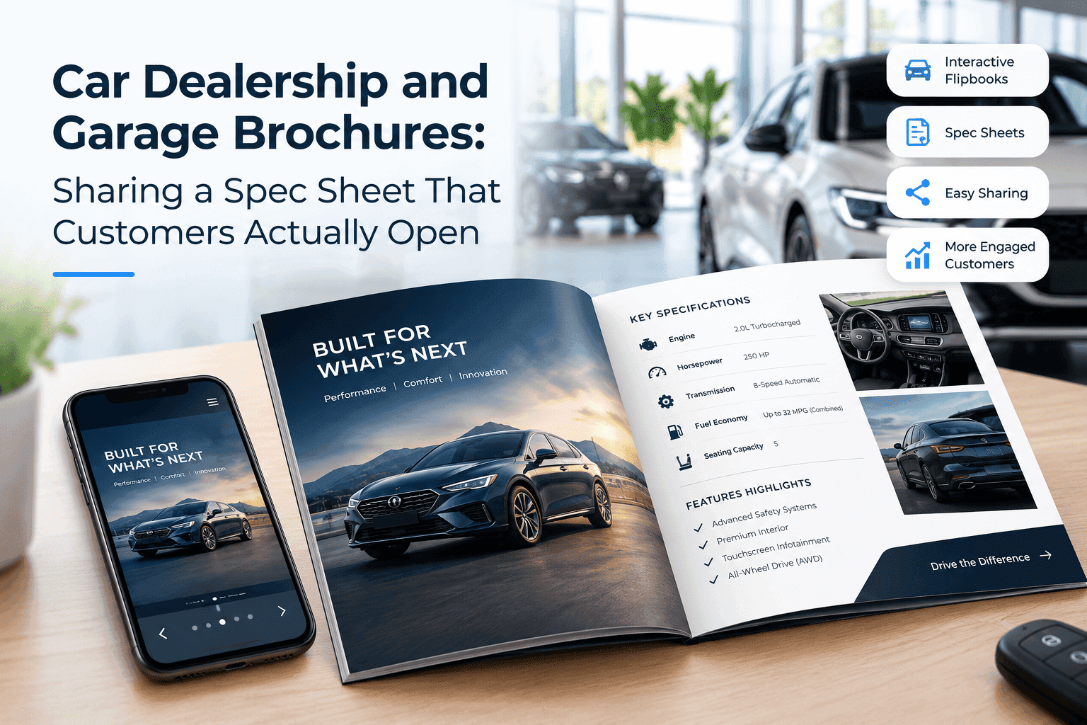 Car Dealership and Garage Brochures: Sharing a Spec Sheet That Customers Actually Open