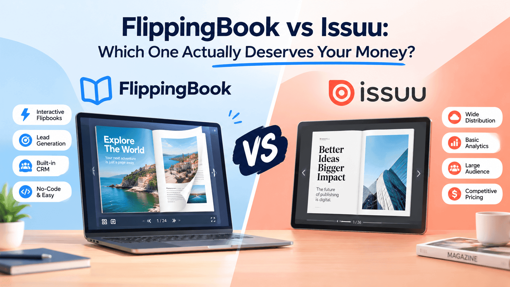 FlippingBook vs Issuu: Which One Actually Deserves Your Money?