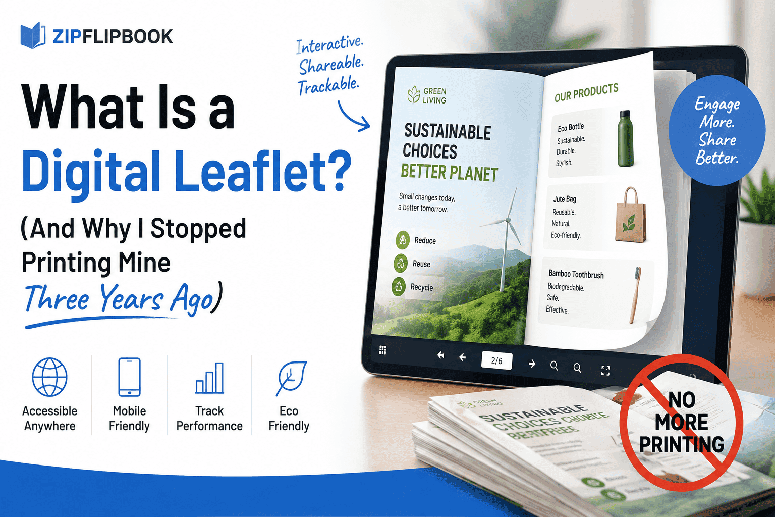 What Is a Digital Leaflet? (And Why I Stopped Printing Mine Three Years Ago)