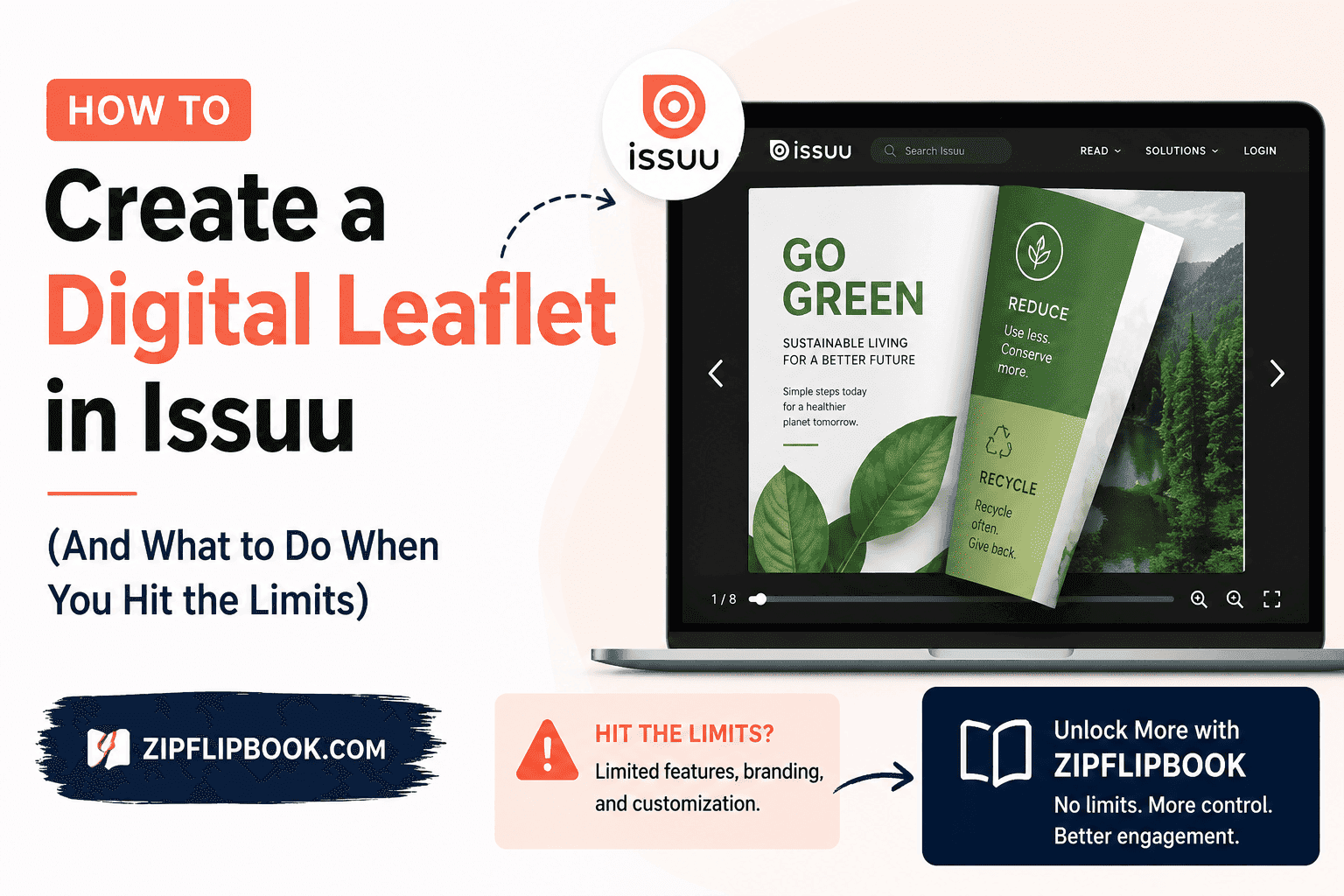 How to Create a Digital Leaflet in Issuu