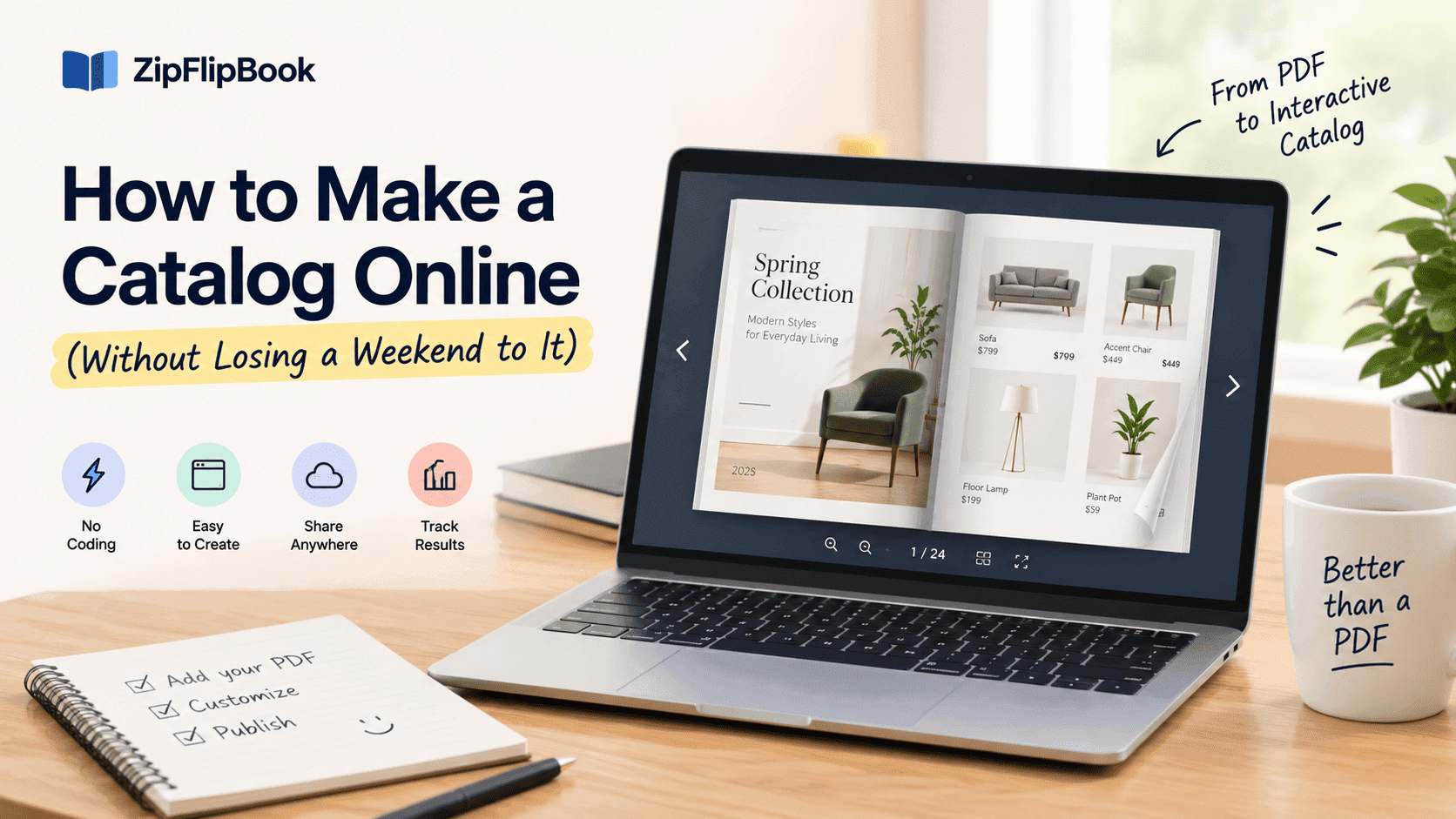 How to Make a Catalog Online (Without Losing a Weekend to It)