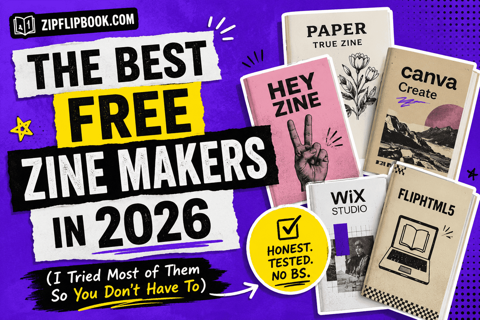 The Best Free Zine Makers in 2026 (I Tried Most of Them So You Don't Have To)