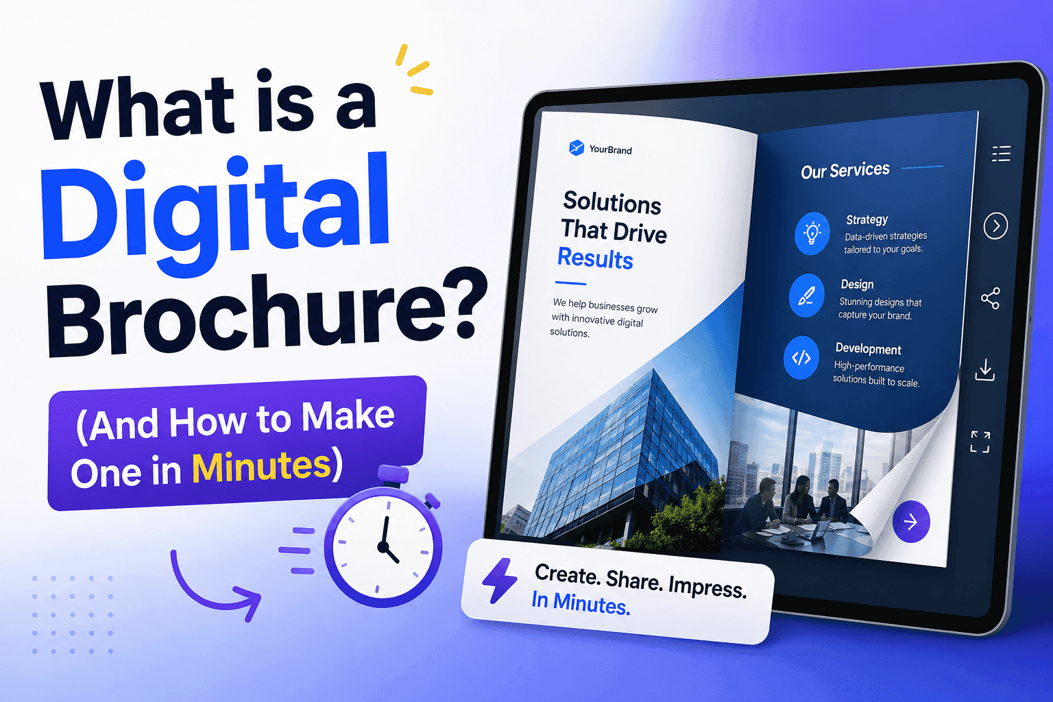 What is a Digital Brochure? (And How to Make One in Minutes)