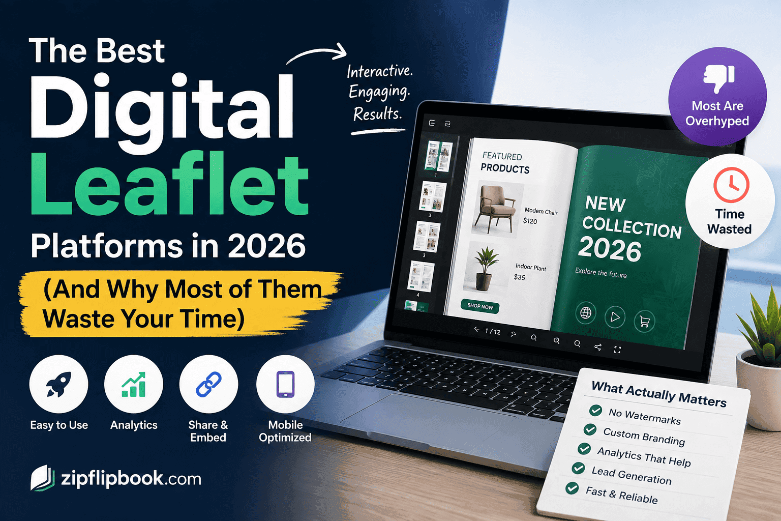 The Best Digital Leaflet Platforms in 2026 (And Why Most of Them Waste Your Time)