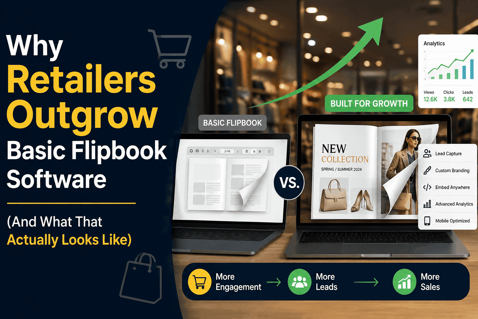 Why Retailers Outgrow Basic Flipbook Software (And What Better Digital Catalog Software Looks Like)